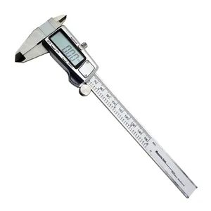 Harga Pabrik Metrik, Inci Sistem Pertukaran Stainless Hardened Digital Vernier Caliper