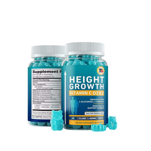 Gomitas Naturales para el Crecimiento en Altura con Vitaminas para Adultos, Paquete de 60 Unidades, Fórmula para el Control de Energía, Directo de Fábrica - Product Image 1