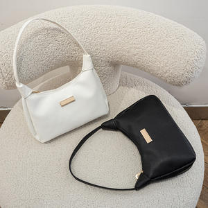 Sac à main pour femme en cuir PU à prix de gros, fermeture éclair, bandoulière unique, sac fourre-tout, sacs de voyage quotidiens pour femmes - Product Image 3