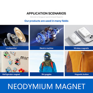 Custom Black Neodymium <strong>Magnets</strong> N35 N52 Round <strong>Magnet</strong> Exopy Coated Rare Earth Magnetic Materials for Dry Erase Board - Product Image 4