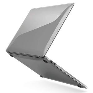 MacBook 13 인치 커버 노트북 용 크리스탈 클리어 케이스 MacBook Air M2 클리어 케이스 용 광택 투명 UV 강화 쉘 - Product Image 1