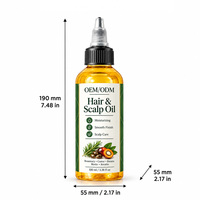 Serum Minyak Pertumbuhan Rambut OEM 9 in 1 Top Raw Biotin Peptide, Meningkatkan Kekuatan Kulit Kepala dan Akar Rambut, Rambut Lebih Tebal, Kuat, dan Berkilau