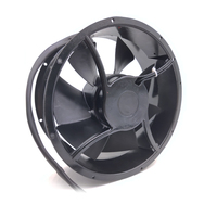 Ventilateurs axiaux à roulement à billes à haut débit d'air DC ronds de 25 cm (254x89 mm) pour grands armoires