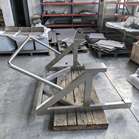 Chariot en matériau personnalisé, pièces de fabrication métallique, estampage et pliage de tôles