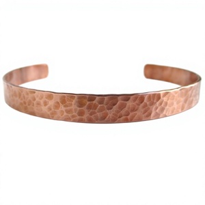 Pure <b>Copper</b> Cuff Bracelet Smooth Finish Comfortable Fit for Women's Everyday Use Wellness Inspired Jewelry Fashionable Classic - Product Image 1