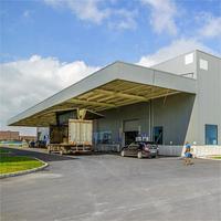Coûts de construction de bâtiments légers en métal en Chine, structure en acier préfabriquée industrielle, coût de construction d'entrepôts