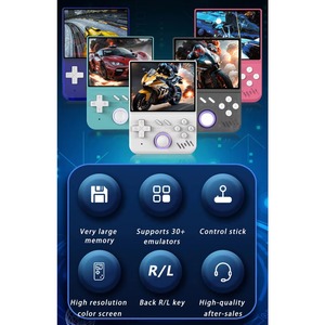 Best New Mini Portable Video <strong>Console</strong> 4000mah Battery Portable <strong>Retro</strong> 3.5-inch IPS Screen Mini <strong>Handheld</strong> Game <strong>Console</strong> - Product Image 5