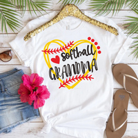 Nouvelles impressions DTF de transfert thermique pour le softball, vente en gros, transferts thermiques pour t-shirts, lavables