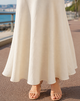 Robe longue décontractée trapèze personnalisée avec bretelles pour femme – Vente en gros