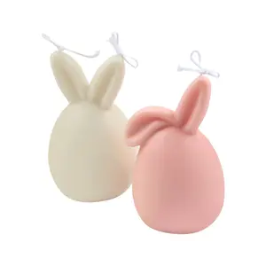 HY 3D Easter bunny Easter rabbits silicone Candle Making Molds silicone form Easter