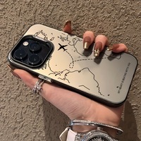 Coque de luxe en gros pour iPhone 15 Pro Max Design antichoc et anti-poussière avec poignée de téléphone Laser Special Craft