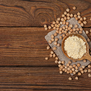 Poudre de protéines d'isolate de pois chiches 100 % végétale de haute qualité pour la nutrition végétalienne moderne et la fabrication d'aliments sains - Product Image 1