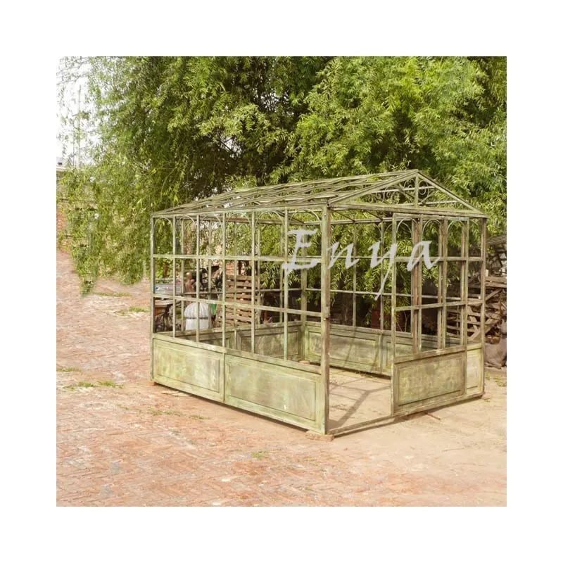 Wrought Iron Garden Outdoor Large Victorian Greenhouses