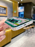Coque de téléphone avec impression de cassette rétro pour iPhone 16/15/14/13/12 Pro Max, coque transparente antichoc Coque Iphone 	 iphones 15 Pro Max
