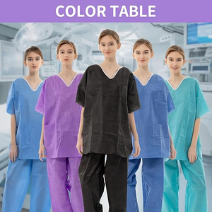 Medico consumabile monouso ospedale uniforme SMS scrub tuta medico infermiere uso all'ingrosso - Product Image 5