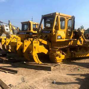 Bulldozer sur chenilles CAT D7G d'occasion avec treuil, modèle robuste, en stock - Product Image 3