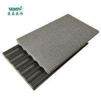 Tablero de suelo de madera 3d resistente al agua, antideslizante, para cubierta de wpc, 180x21mm, 01BE