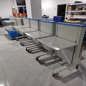 Plataforma Móvil Portátil sin Motor con Altura Ajustable para Manipulación y Almacenamiento de Materiales - Product Image 6