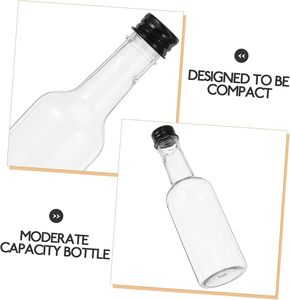 Bouteilles en plastique PET transparentes 750 ml/1 L grande capacité, durables, pour emballage de sodas et jus, avec impression sérigraphique - Product Image 3
