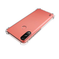 Coques de téléphone portable transparentes antichoc en TPU pour appareil photo, compatibles avec les modèles Motorola E7, prix compétitifs, fourniture directe usine