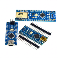 Placa de Desarrollo ATMEGA328P NANO V3.0 con Mini USB, Módulo Microcontrolador ATMEGA328PB para Kit Compatible con Arduino Nano