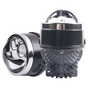 หลอดไฟรถยนต์ Sanvi 50W LED กำลังสูง 12V พร้อมไฟต่ำและไฟสูง IP68 กันน้ำ พร้อมเลนส์กันฝ้า ดีไซน์ไฟหน้าใหม่ - Product Image 1