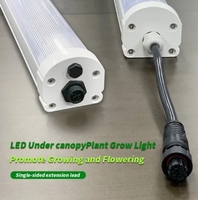 Op maat gemaakte aluminium LED-onderkapverlichting voor kasbinnenkweek, volspectrum groeilamp