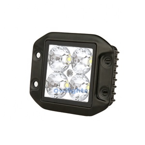4 pulgadas 20W 12V 24V Offroad Flush Mount LED Pods SUV LED Lámpara DE TRABAJO Camión Luz trasera para Auto Car 4x4 4WD Pickup ATV Truck - Product Image 1
