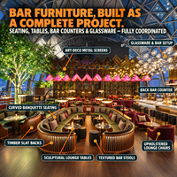 Banquette Courbe JEILI pour Restaurant Commercial, Sièges de Banquette, Canapé, Dossiers en Lattes de Bois, Tables de Salon Sculpturales, Mobilier de Bar d'Hôtel