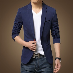 Trajes de Hombre al por Mayor 2026, Blazers, Chaqueta Deportiva, Moda Otoño-Primavera, Traje Slim Fit, <span class=keywords><strong>Blazer</strong></span> para Hombre, Ropa Casual de Negocios - Product Image 2