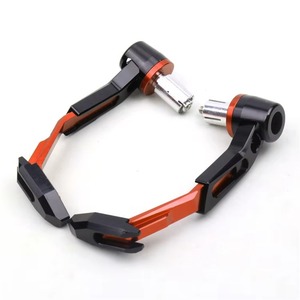 CNC xe máy tay lái handguard với Grips Bar kết thúc phanh ly hợp đòn bẩy chất lượng động cơ bảo vệ - Product Image 4