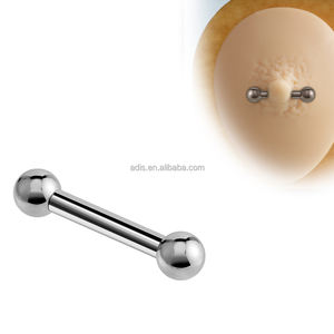 <span class=keywords><strong>Piercing</strong></span> de Acero Inoxidable Clásico PARA EL Cuerpo, <span class=keywords><strong>Piercing</strong></span> PARA LA Oreja, Bolas, Extremo del Pezón, Barra de Lengua de Gran Tamaño - Product Image 5