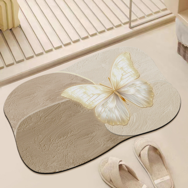 Glowing butterfly khaki