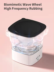 In Stock Portable <b>Mini</b> Foldable <b>Washing</b> <b>Machine</b> Automatic for Household and Hotel Use Travel-Friendly <b>Mini</b> <b>Washing</b> <b>Machine</b> - Product Image 4