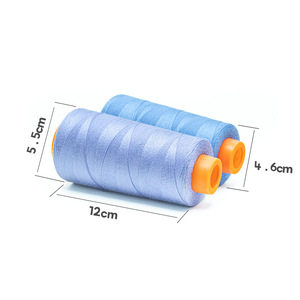 <span class=keywords><strong>Filo</strong></span> di Poliestere ad Alta Velocità 202, <span class=keywords><strong>Filo</strong></span> per Abbigliamento Denim 203 a Grana Media, <span class=keywords><strong>Filo</strong></span> per Macchina da Cucire Piatta 604 - Product Image 2