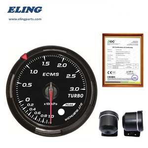 Desain Baru 60Mm Turbo Boost Gauge-100pdt ~ + 300wil dengan 64 Warna Lampu Latar - Product Image 1