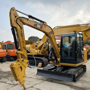 CAT307E2 Prix bas Excavatrice CAT307e avec marteau Nouvelle arrivée Mini pelle d'occasion CAT306 CAT307 CAT308 Excavatrice d'occasion - Product Image 5