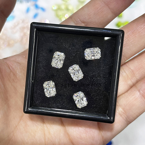 Yingtuo 5 quilates 9x11mm suelto radiante blanco diamante moissanita D E F 3 quilates pasar prueba moissanita diamante - Product Image 3