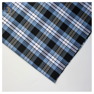 <span class=keywords><strong>Tissu</strong></span> de haute qualité 60/40 polyester/coton 195gsm <span class=keywords><strong>tissu</strong></span> teint en fil à carreaux <span class=keywords><strong>pour</strong></span> jupes d'uniforme scolaire plissées - Product Image 4