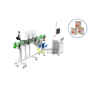 산업용 자동 식음료 캔 시각 검사 기계, 고정밀 흠집 및 덴트 검출 장치 포함 - Product Image 2