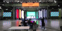 Écran LED d'intérieur P3.9 pour location d'événements, écran LED mural de petite taille pour DJ, écran LED de scène pour concert