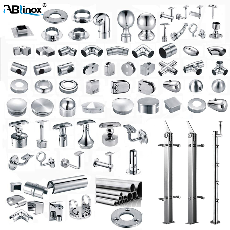 Stainless Steel Balustrades Handrails Accessories Staircase