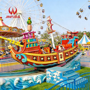 เรือโจรสลัดโจรสลัดสำหรับงานเทศกาลกลางแจ้งเครื่องเล่นขนาดเล็กรถพ่วงติดตั้งเรือโจรสลัดเพื่อแก้แค้นในสวนสนุก - Product Image 5