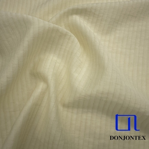 2025 nuevo diseño de nailon <span class=keywords><strong>Lyocell</strong></span>, tela a rayas Modal, textil tejido suave al tacto para blusas de mujer, camisetas, característica absorbente para niños - Product Image 4