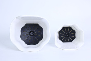 Pot de fleurs mural en plastique coloré avec un design contemporain, écologique et durable pour une utilisation en intérieur/extérieur - Product Image 5