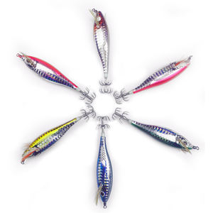 Señuelo de pesca artificial de madera <span class=keywords><strong>DTD</strong></span> EGI con anzuelo para calamar, tipo camarón, importado de Japón, modelo 2026 GAMA, para pesca con señuelos. - Product Image 2