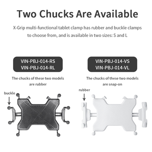 Vin gắn kết phổ có thể điều chỉnh máy tính bảng chủ cho máy tính bảng, <span class=keywords><strong>ipad</strong></span>, không khí, Pro, Samsung Galaxy, những người khác cho RAM gắn kết - Product Image 2