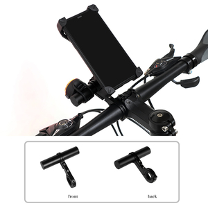 Penyangga Serat Alloy dengan Braket Ekstensi Stang Sepeda 10/20/25/30cm, Dudukan Lampu Depan Sepeda, Penyangga Lampu Komputer - Product Image 6