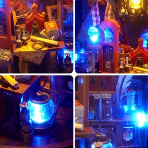 Kit de Luz Nocturna Mágica de Hadas - Rompecabezas 3D de Madera con Luz LED Cálida, Diseño Art <span class=keywords><strong>Deco</strong></span>, Regreso a Clases - Product Image 3