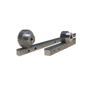 Precision Custom cnc machined metal rack gears stainless steel straight gear rack and pinion gear